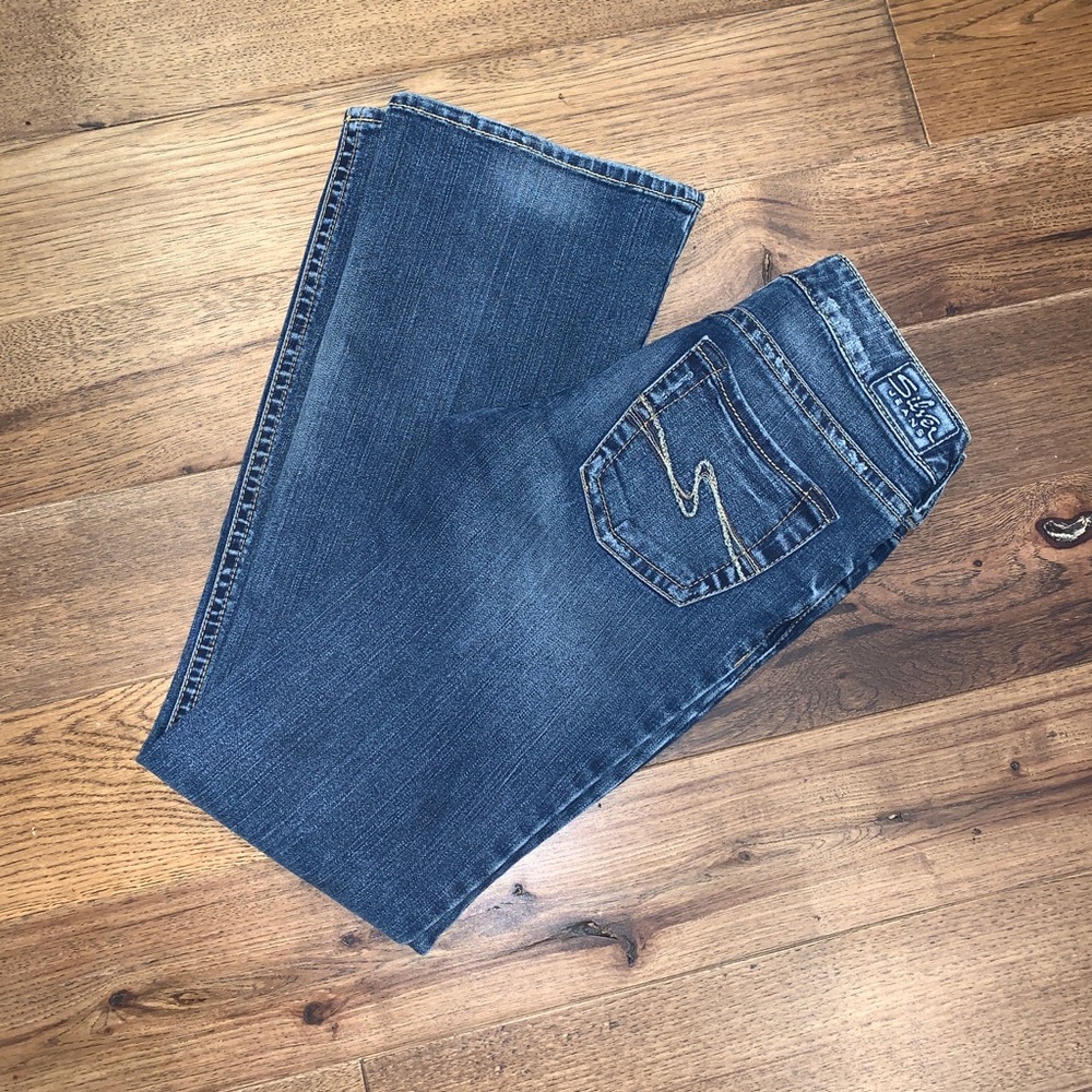 Silver Aiko Jeans EUC 27/33